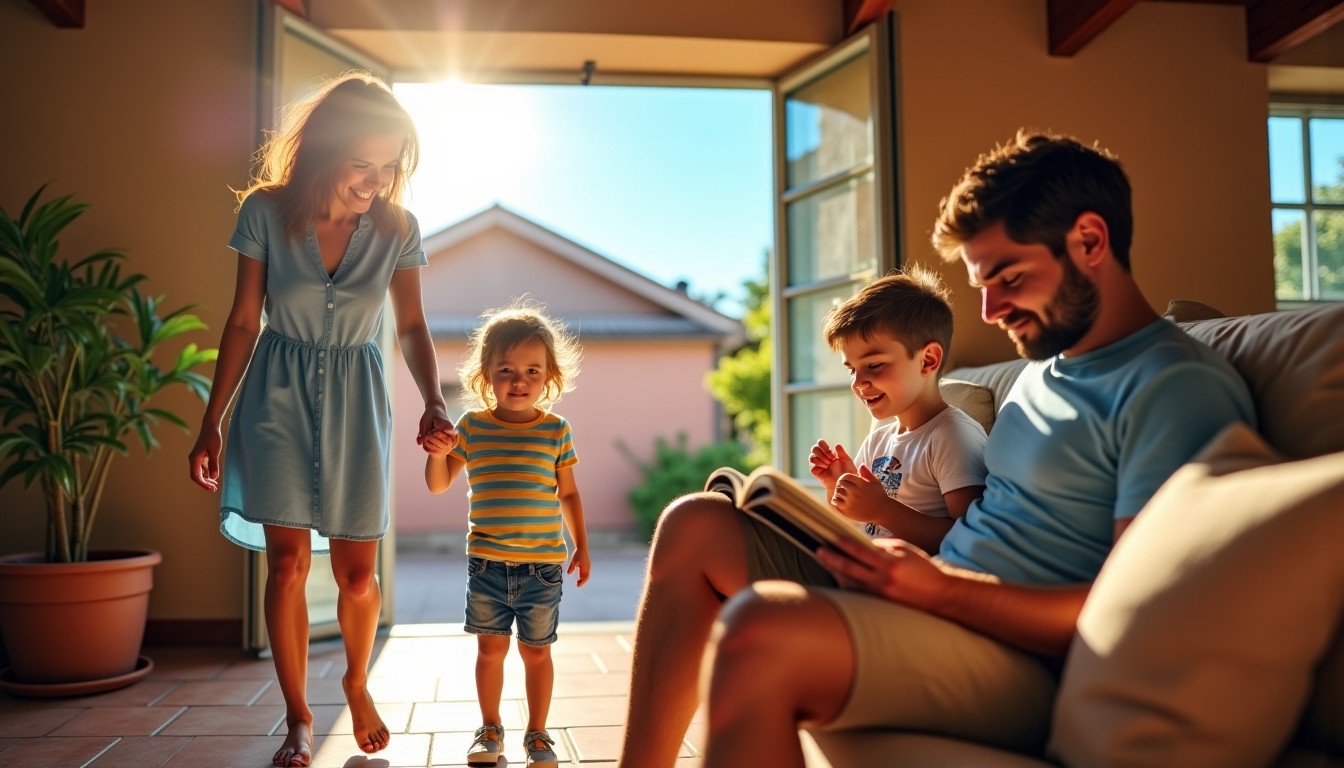 Illustration : oui, les gîtes sont particulièrement adaptés aux familles. — gîte à toulouse : votre guide pour des vacances authentiques dans la ville rose